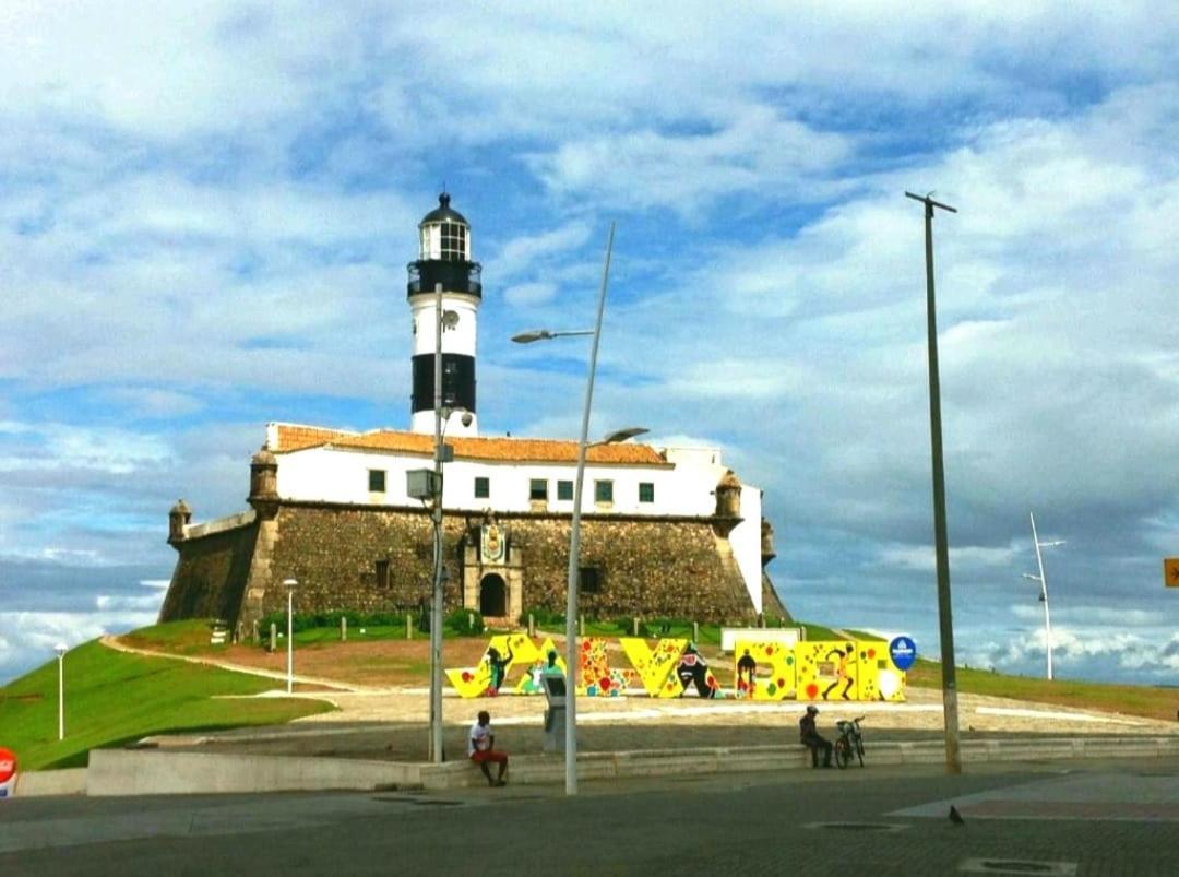 Flat Na Barra Aparthotel Salvador Bagian luar foto