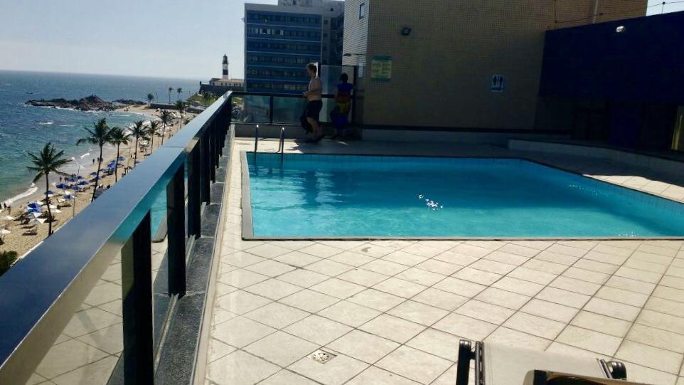 Flat Na Barra Aparthotel Salvador Bagian luar foto